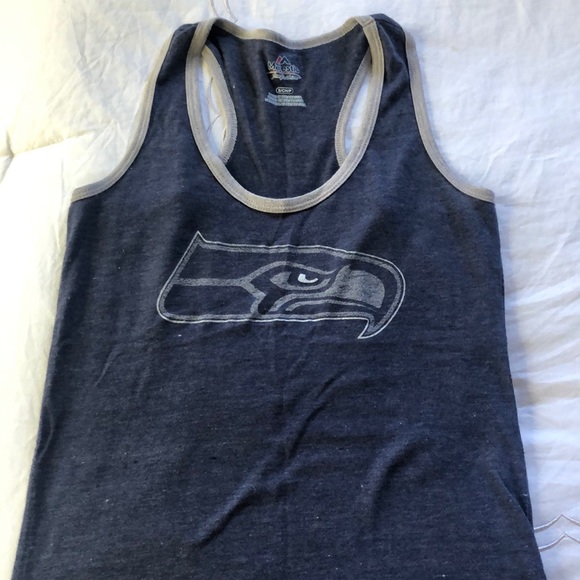 Seattle Seahawks women’s racer back tank. Small. - Picture 3 of 3